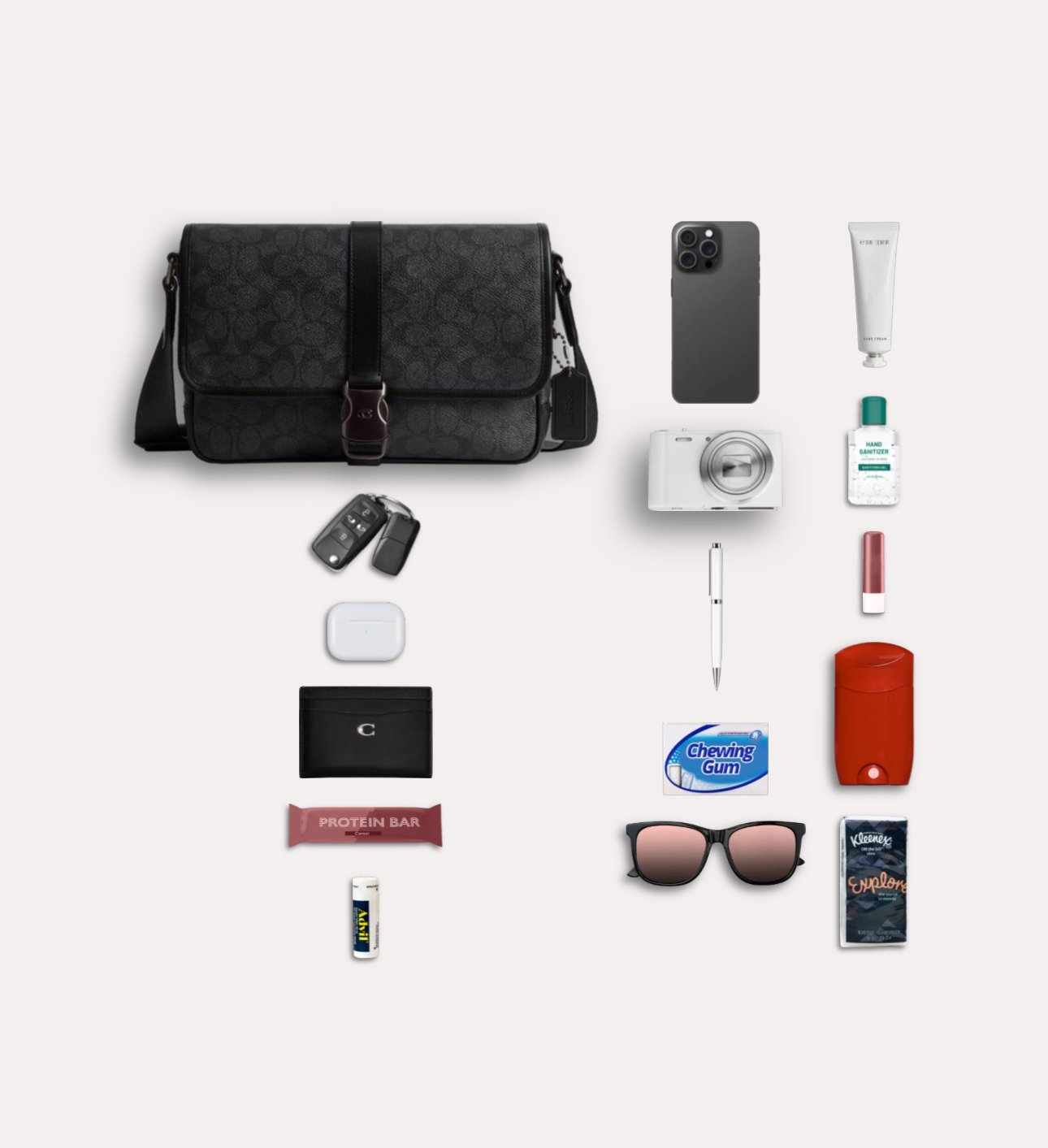 League Messenger Bag In Signature Canvas