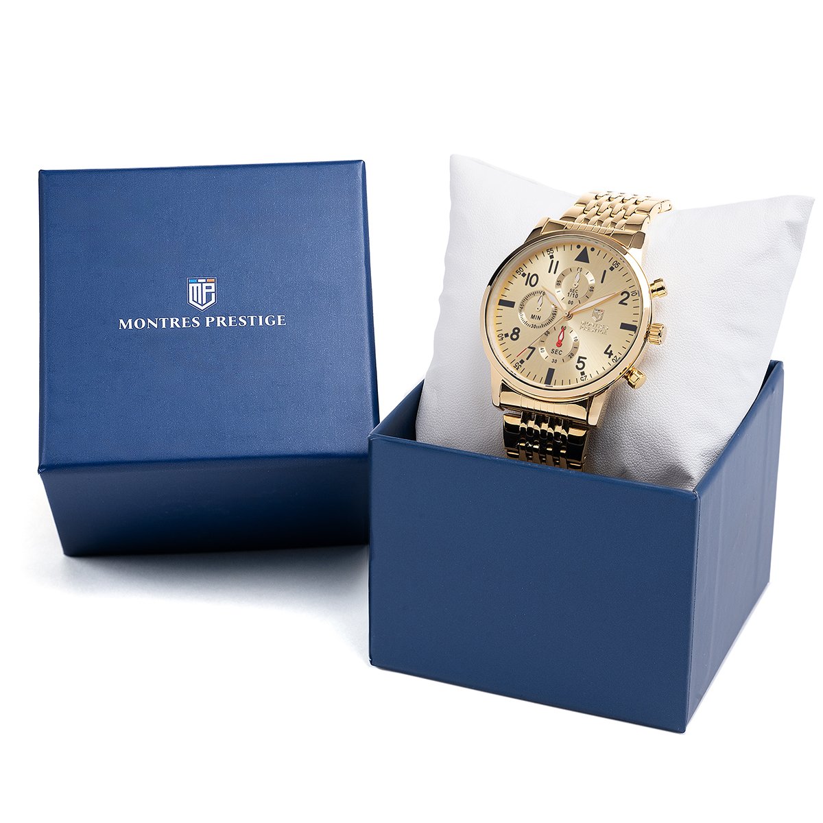 Montres Prestige X Invicta Men’s Watch – 42mm, Gold (MPW-0078)