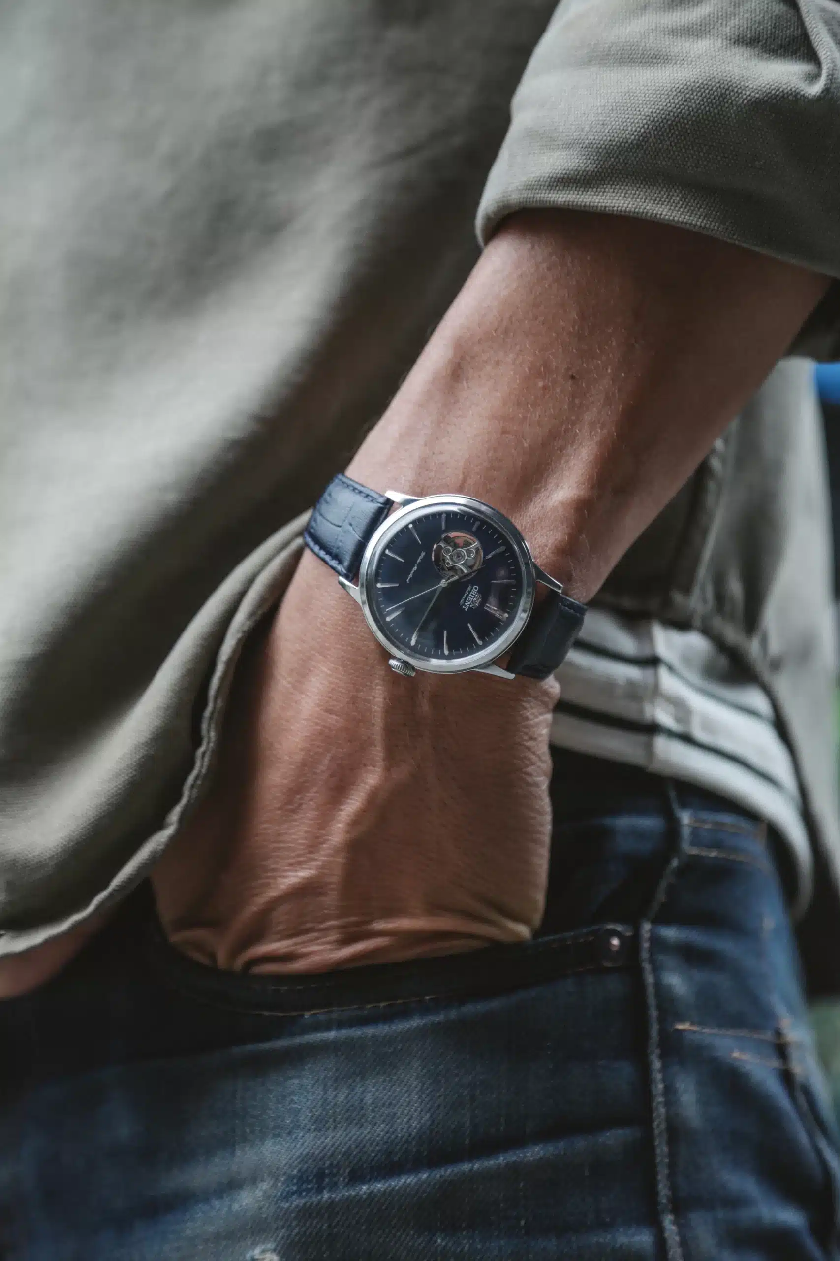 ORIENT BAMBINO OPEN HEART 6